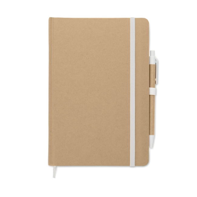 A5 notebook in recycled carton