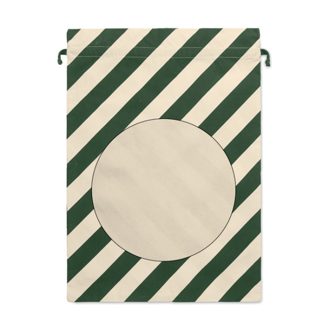 Large Santa cotton bag