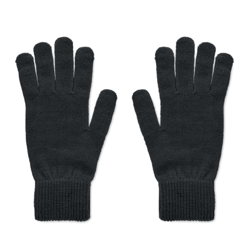 Gants tricotés en RPET