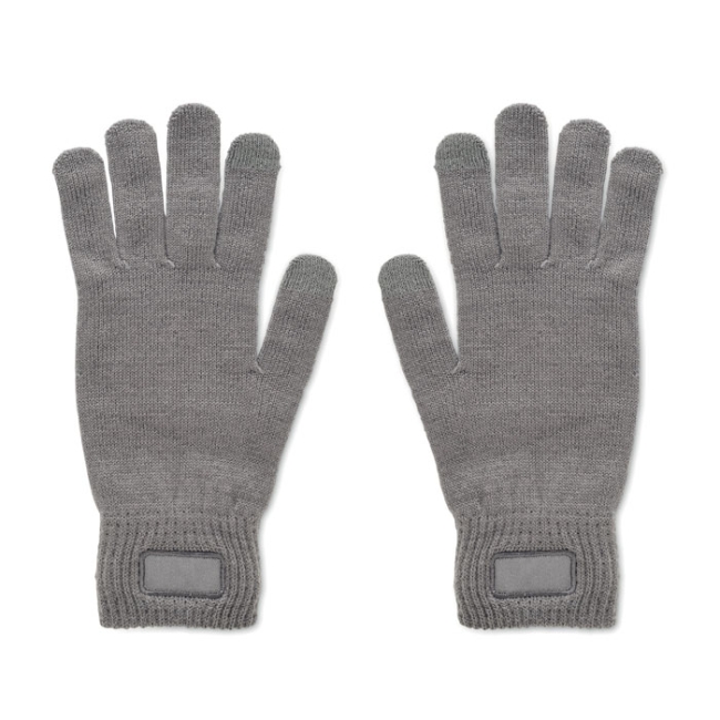 Gants tricotés en RPET