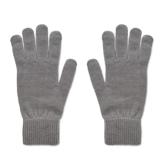 Gants tricotés en RPET