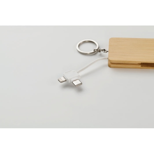 Porte-clés et câble de charge