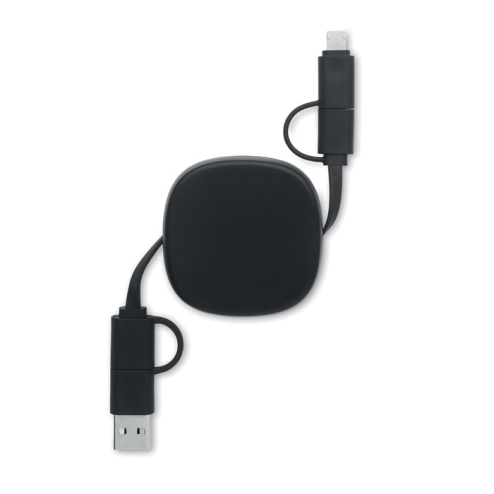 60W retractable charging cable