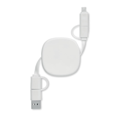 60W retractable charging cable
