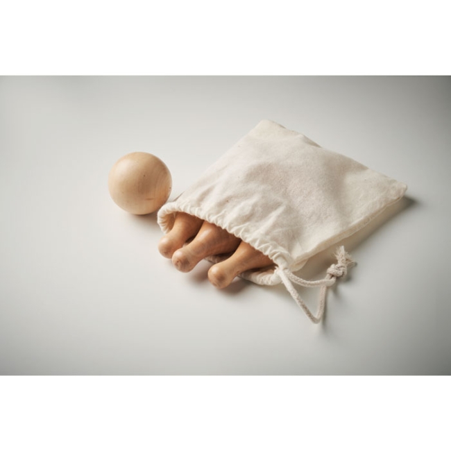 Mini jeu de quilles en pin