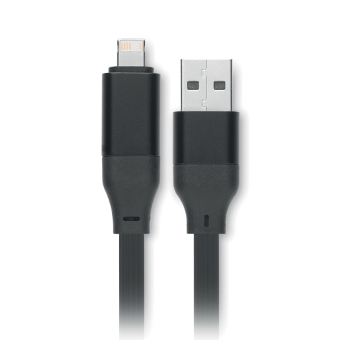 60W cable keyring recycled ABS