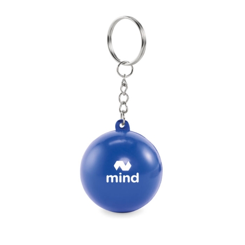 PU ball shape key ring