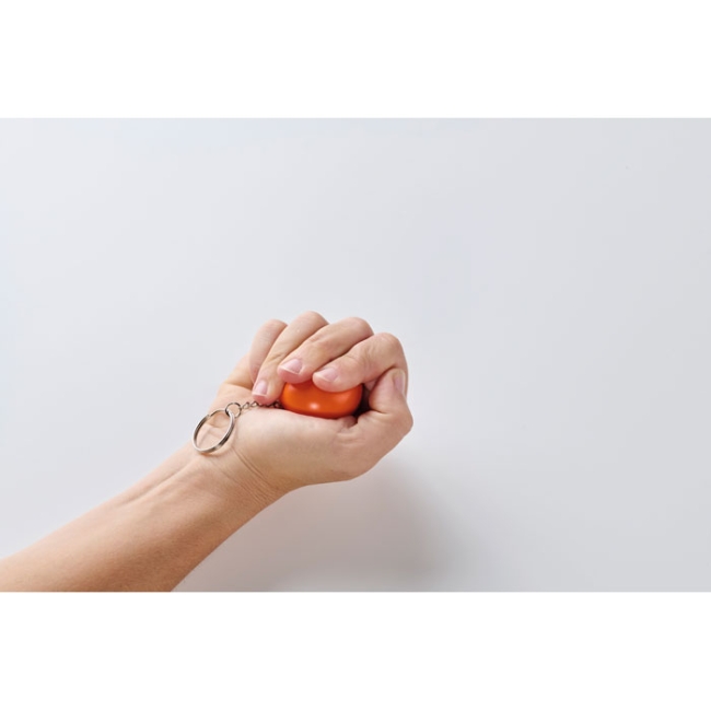 PU ball shape key ring