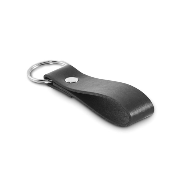 Porte-clés à boucle en PU