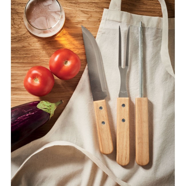 Stainless steel barbecue tools