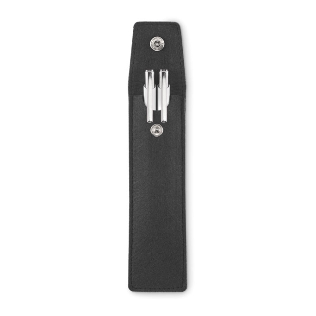 Etui à crayons en feutre RPET