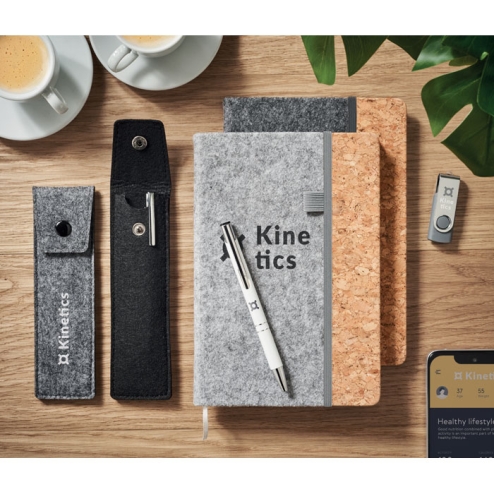 Etui à crayons en feutre RPET