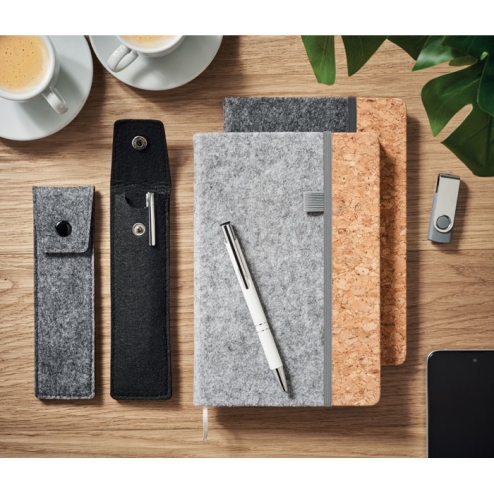 Etui à crayons en feutre RPET