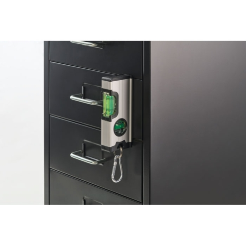 Mini magnetic aluminium level