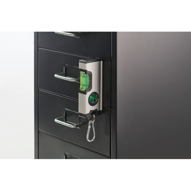 Mini magnetic aluminium level