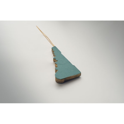 Christmas paper tree hanger