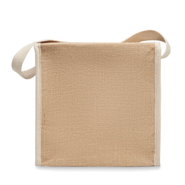 Sac isotherme toile et jute 3L