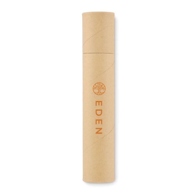 Paper tube stationery set