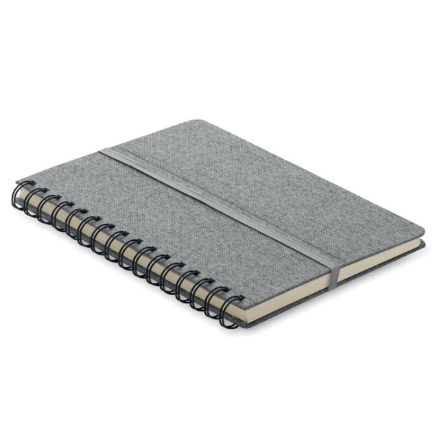 A5 notebook with phone holder