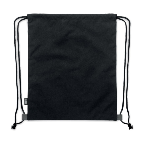 RPET PU drawstring bag 2 tone
