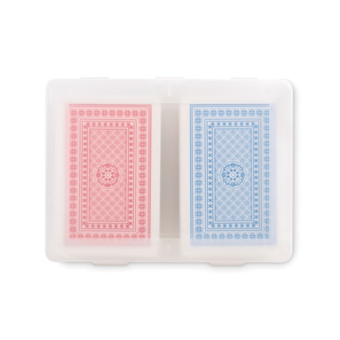 Set of classic playing cards