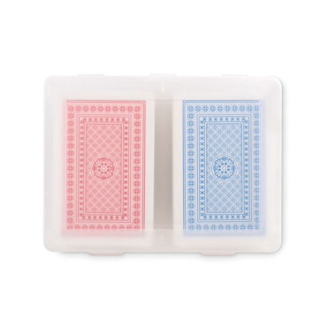 Set of classic playing cards