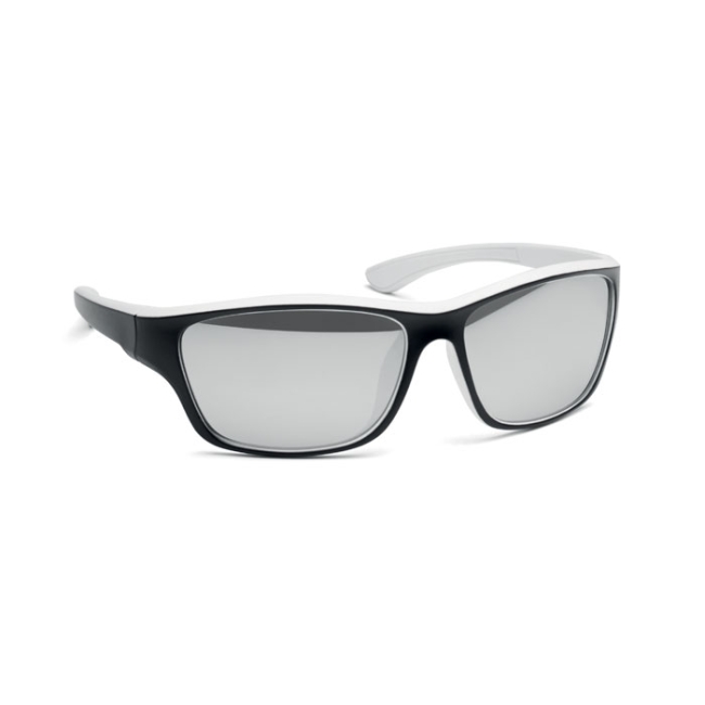 Mirrored sport sunglasses UV400