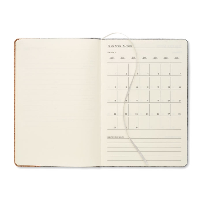 A5 RPET cork notebook