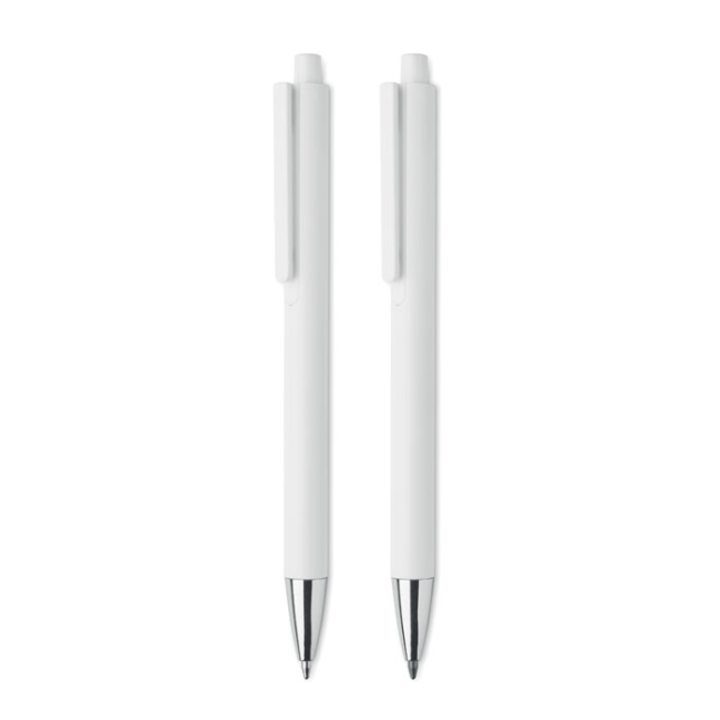 Set de stylos en alu. recyclé