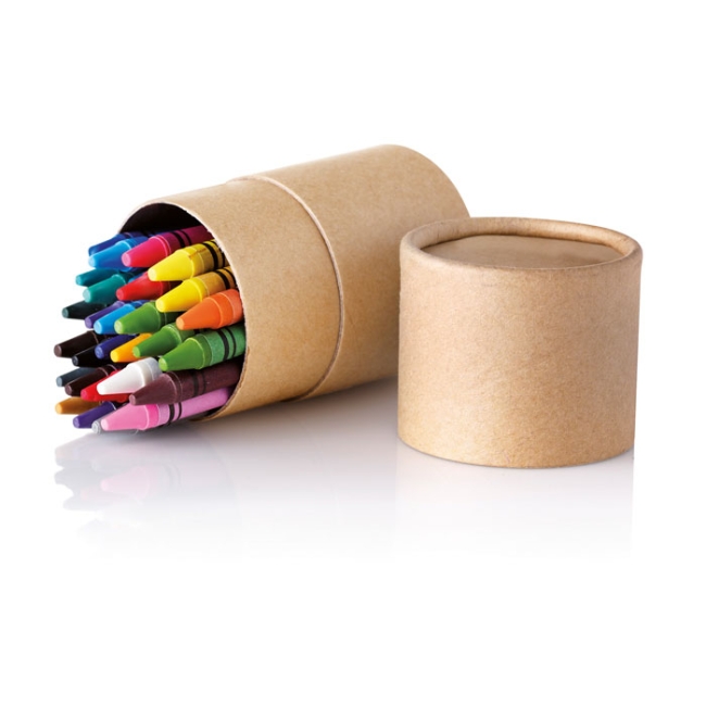 Etui 30 crayons cire