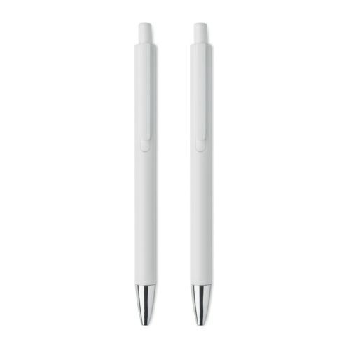 Set de stylos en alu. recyclé