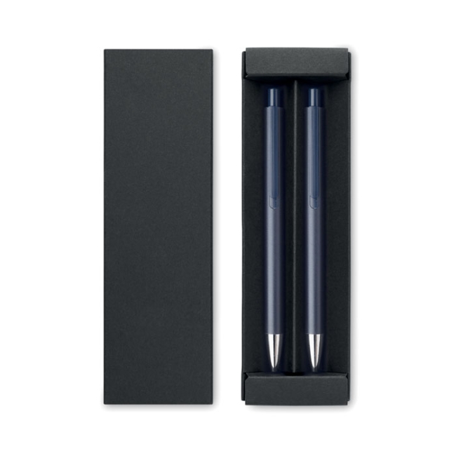 Set de stylos en alu. recyclé