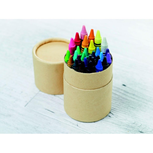 Etui 30 crayons cire