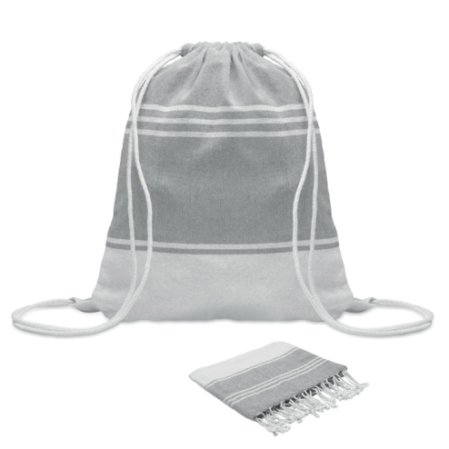 Fouta et sac assorti