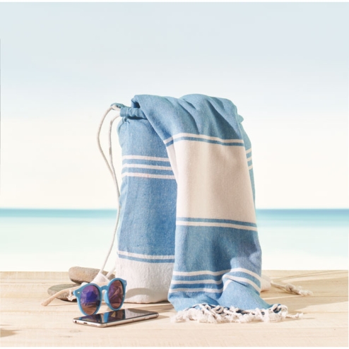 Fouta et sac assorti