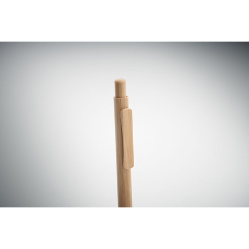 Bamboo automatic ball pen