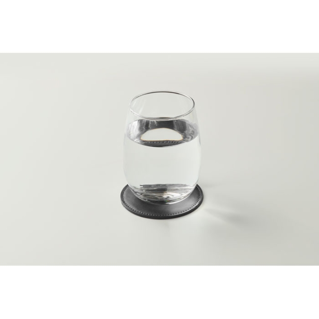 Sous-verre rond en PU