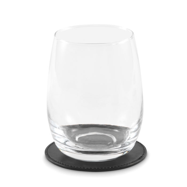 Sous-verre rond en PU