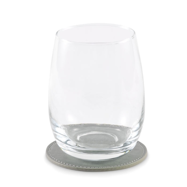 Sous-verre rond en PU