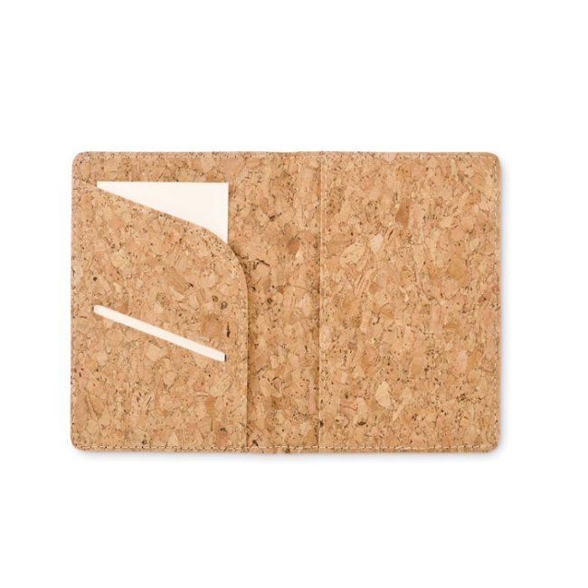 Cork passport holder
