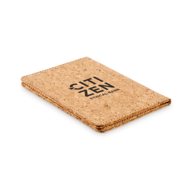 Cork passport holder