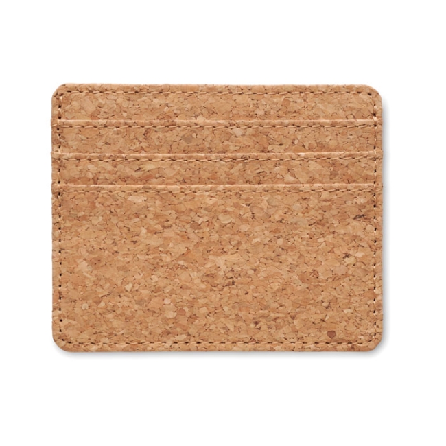Cork cardholder with RFID