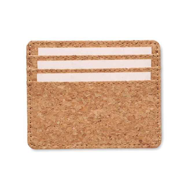 Cork cardholder with RFID