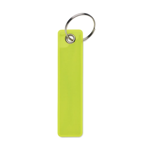 Reflective key ring in PVC