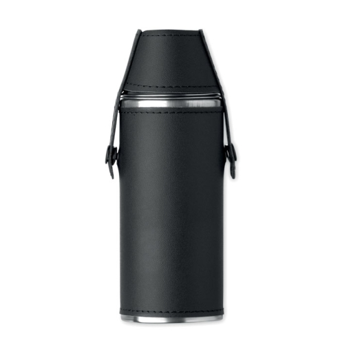 Bouteille avec gobelets