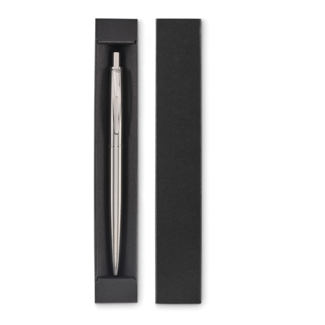 Push button pen in box