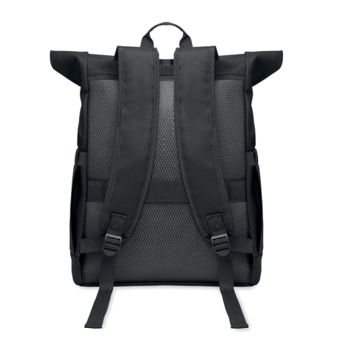 Rolltop laptop rucksack 600D