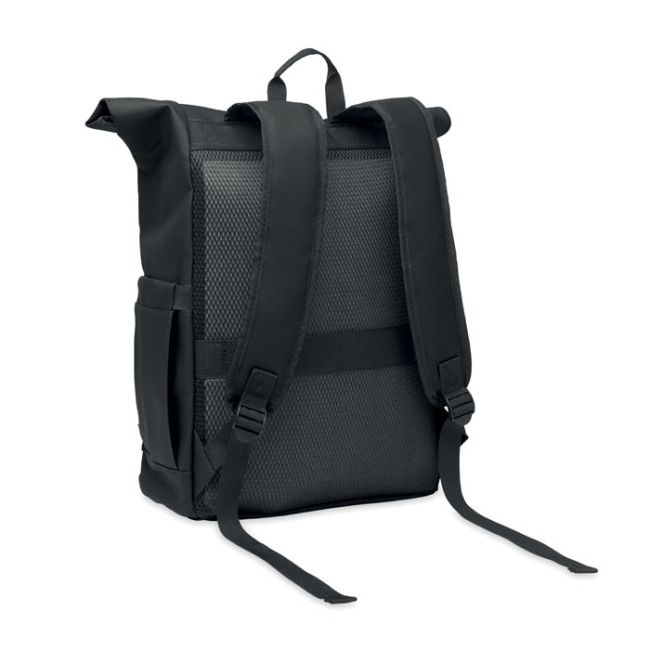 Rolltop laptop rucksack 600D