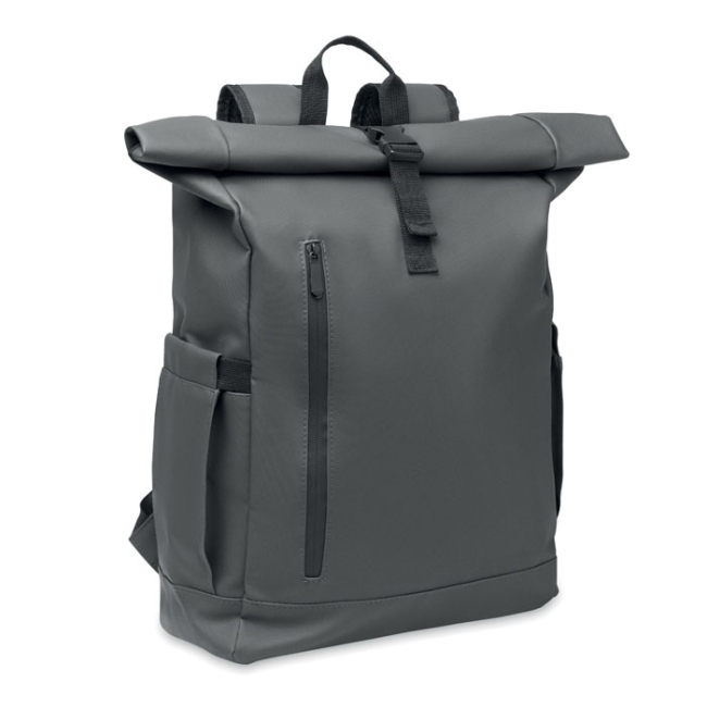 Rolltop laptop rucksack 600D