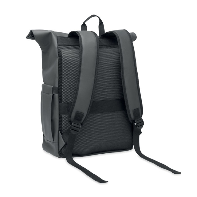 Rolltop laptop rucksack 600D